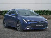 Used Toyota Corolla Design 196 HP (144 kW) 2025 Blue Hatchback