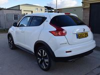 Used Nissan Juke N-TEC 117 HP (86 kW) 2013 White SUV