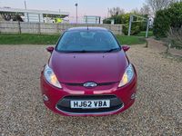 Used Ford Fiesta Zetec 2012 Red Hatchback