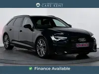Used Audi A6 Black Edition 204 HP (150 kW) 2023 Blue Estate