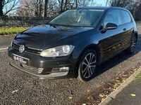 Used VW Golf VII Match 125 HP (91 kW) 2015 Black Hatchback