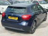 Used Mercedes A180 SE 109 HP (80 kW) 2017 Blue Hatchback