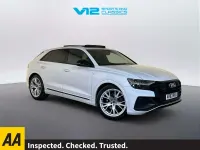 Used Audi Q8 Advanced 286 HP (210 kW) 2018 White SUV