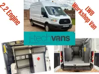 Used Ford Transit 155 HP (114 kW) 2015 White Van