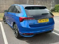 Used Skoda Scala Monte Carlo 115 HP (84 kW) 2024 Race blue metallic Hatchback