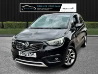 Used Vauxhall Crossland X S 110 HP (80 kW) 2019 Black SUV