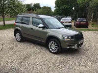 Used Skoda Yeti SE 105 HP (77 kW) 2015 Green SUV