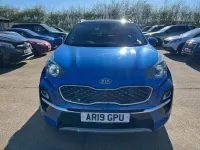 Used Kia Sportage 185 HP (136 kW) 2019 Blue SUV
