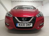 Used Nissan Micra Acenta Limited Edition 2018 Red Hatchback