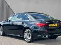 Used Mercedes A250 AMG Line Premium Plus 218 HP (160 kW) 2023 Cosmos black metallic