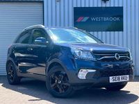Used Ssangyong (KGM) Korando 178 HP (130 kW) 2018 Blue Estate