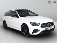 Used Mercedes E220 AMG line 194 HP (142 kW) 2021 White Estate