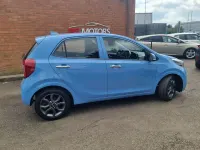 Used Kia Picanto 84 HP (61 kW) 2019 Blue Hatchback