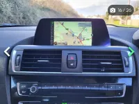 Begagnad BMW 120 Sport Line 177 HK (130 kW) 2015 Röd Halvkombi