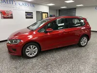 Used VW Golf Sportsvan SE 110 HP (80 kW) 2015 Red MPV