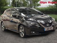 Used Nissan Leaf Tekna 110 kW (150 HP) 2018 Black Hatchback