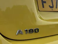 Used Mercedes A180 AMG line 136 HP (100 kW) 2023 Yellow Hatchback