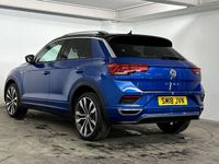Used VW T-Roc R-line 150 HP (110 kW) 2018 Blue SUV