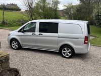 Begagnad Mercedes Vito 2018 Silver Van