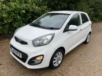 Used Kia Picanto 2012 White Hatchback