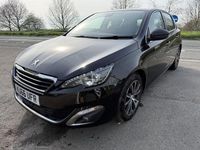 Used Peugeot 308 Allure 120 HP (88 kW) 2016 Black Hatchback