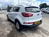 Used Kia Sportage 114 HP (83 kW) 2012 White SUV