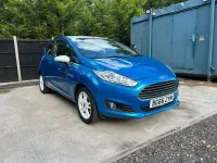 Used Ford Fiesta Zetec 2016 Blue Hatchback