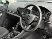 Used Skoda Karoq SE 115 HP (84 kW) 2019 Moon white metallic SUV