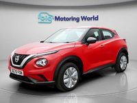 Used Nissan Juke Acenta 113 HP (83 kW) 2021 Red SUV