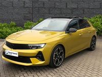 Used Vauxhall Astra Ultimate 130 HP (95 kW) 2023 Yellow/black Hatchback