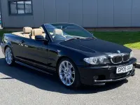 Used BMW 330 Cabriolet Sport Line 2005 Black Cabriolet
