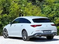 Used Mercedes CLA200 AMG Line Premium 163 HP (119 kW) 2023 White Coupe