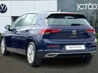 Used VW Golf VIII Style 150 HP (110 kW) 2021 Blue Hatchback