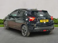 Begagnad Nissan Micra Acenta 2021 Svart Halvkombi