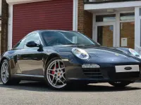 Used Porsche 911 Targa 4S 2009 Blue Cabriolet