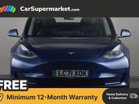 Used Tesla Model 3 Standard Range 208 kW (283 HP) 2021 Blue Sedan