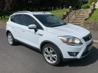 Used Ford Kuga Titanium 140 HP (102 kW) 2010 White SUV