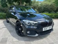 Used BMW 116 M Sport 116 HP (85 kW) 2017 Black Hatchback