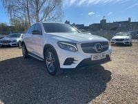 Used Mercedes GLC250 AMG Line Premium 2017 White Coupe