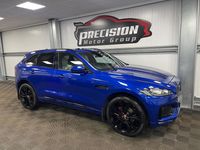 Used Jaguar F-Pace S 300 HP (220 kW) 2017 Blue SUV