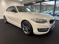 Used BMW 218 Sport Line 150 HP (110 kW) 2017 White Coupe