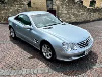 Used Mercedes SL350 2003 Silver Cabriolet