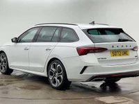 Used Skoda Octavia vRS 180 HP (132 kW) 2022 Moon white metallic Estate