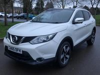 Used Nissan Qashqai N-TEC 2015 White SUV