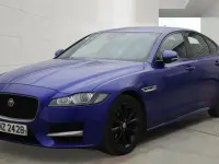 Used Jaguar XF R-Sport 180 HP (132 kW) 2018 Blue Sedan