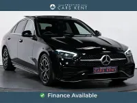 Used Mercedes C300e AMG line 2025 Black Sedan