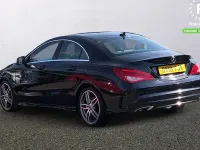 Used Mercedes CLA180 AMG line 122 HP (89 kW) 2019 Black Sedan