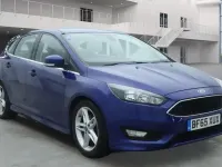 Used Ford Focus Zetec 120 HP (88 kW) 2015 Blue Hatchback