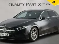 Used Mercedes A250 AMG line 2018 Black Hatchback