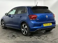 Used VW Polo GTI 200 HP (147 kW) 2020 Blue Hatchback